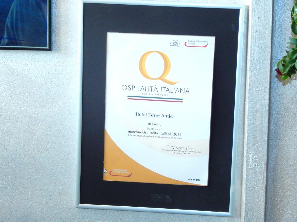 Hotel Torre Antica Loano Zewnętrze zdjęcie
